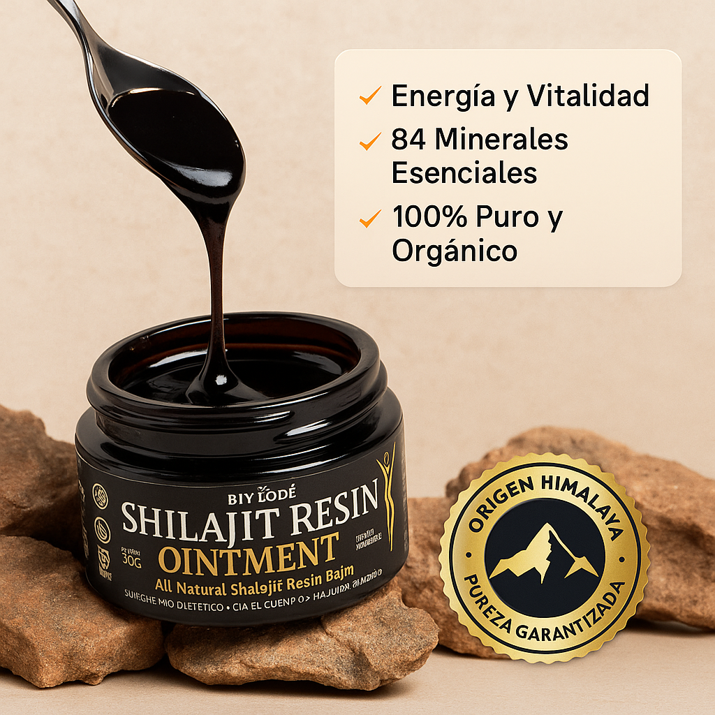 Shilajit Himalaya™ | Energía, Fuerza y Bienestar Natural