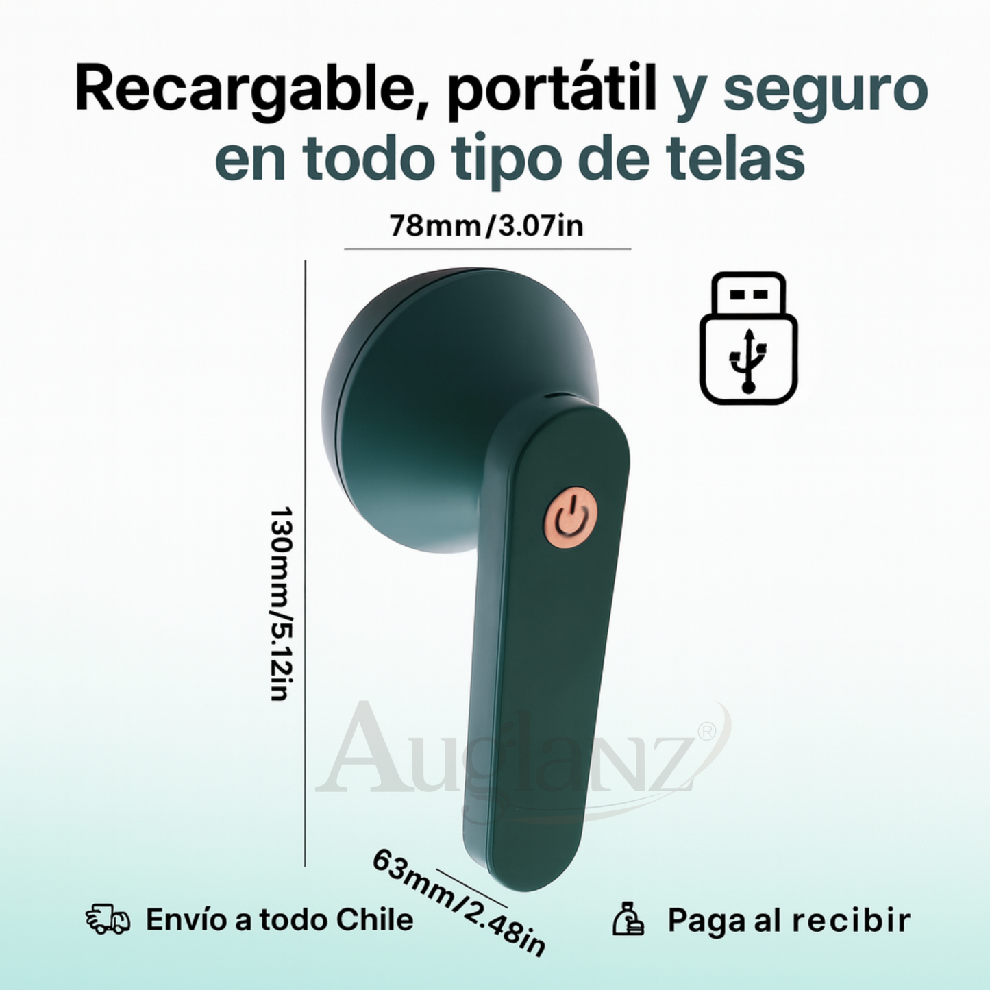 LimpiaFuzz™ | Pack 2x1 Afeitadora Recargable para Telas
