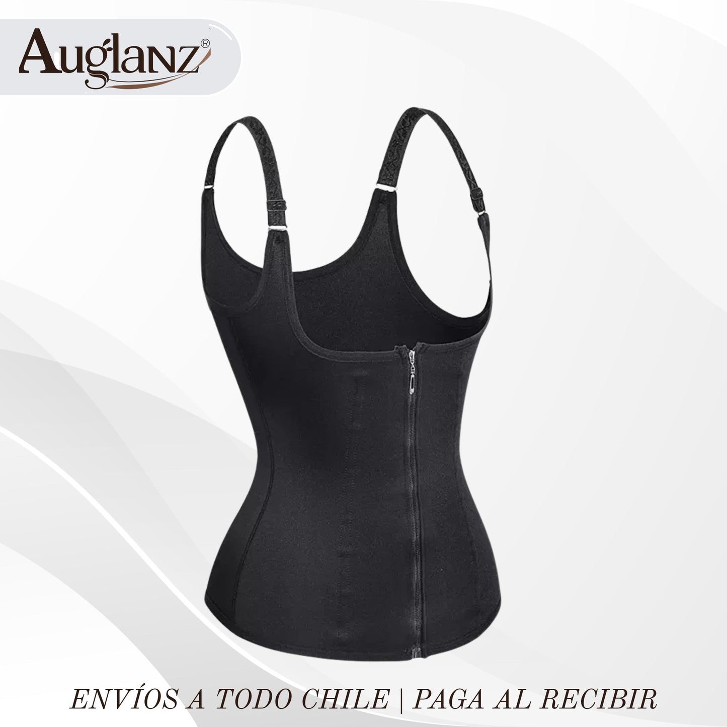 SiluetaGlanz™ | Chaleco Reductor Doble Presión