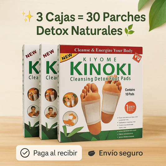 VitalKinoki™ | Parches Detox Naturales