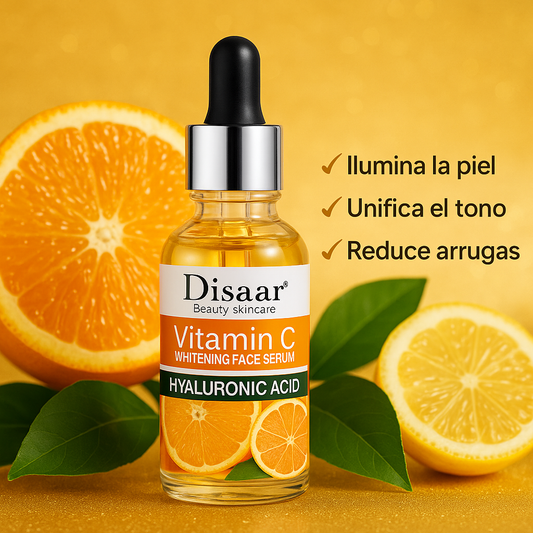 AuGlanz® | Serum Vitamina C + Ácido Hialurónico