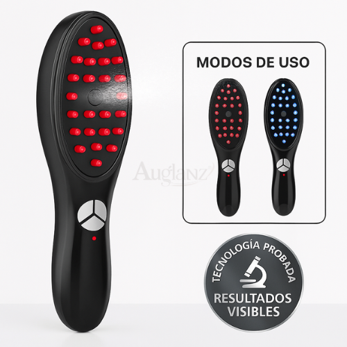 HairRegen Pro™ | Cepillo Masajeador Anticaída con LED